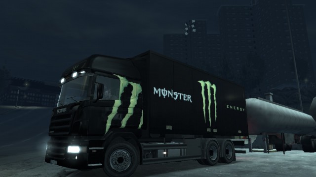 Scania R580 Monster Energy