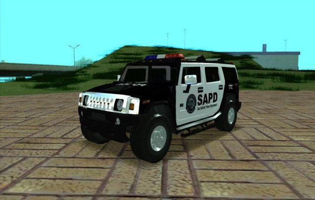 AMG H2 HUMMER SUV SAPD Police