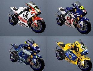 Honda Valentino Rossi Skin Pack