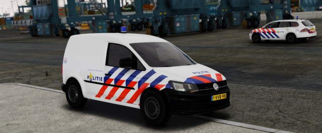 Volkswagen Caddy Dutch Police