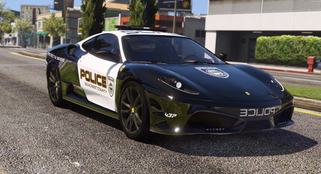 Ferrari F430 Scuderia Hot Pursuit Police