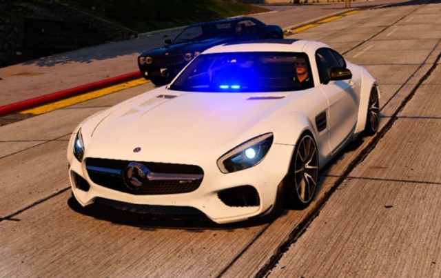 Mercedes-Benz AMG GT Unmarked Police