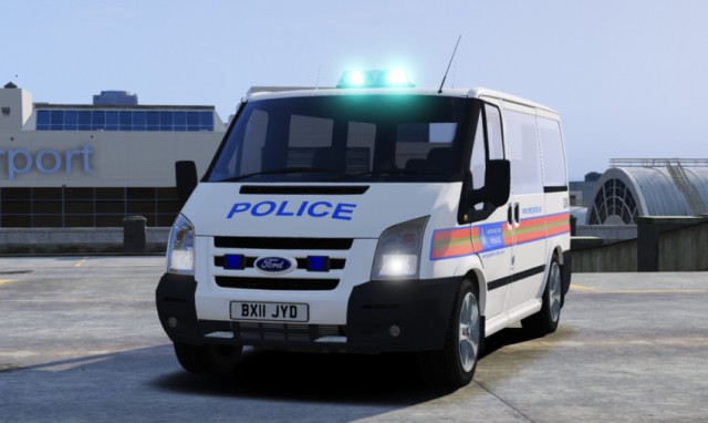 Civilian and Met Police Ford Tourneo