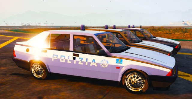 Alfa Romeo 75 Polizia-Carabinieri-Guardia di Finanza