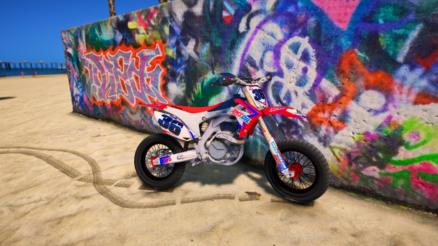 Honda CRF450R Supermoto