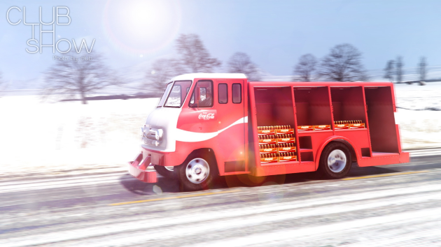 Ford P600 Coca-Cola Delivery Truck