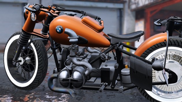 BMW R-75 Bobber