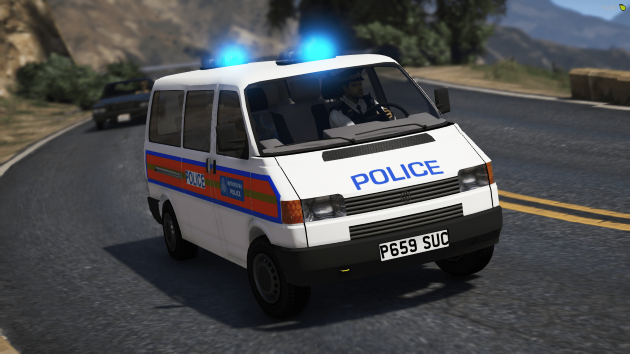 Metropolitan Police VW T4 Officer Carrier