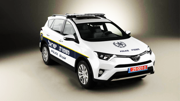 Toyota Rav4 Israeli police Airport