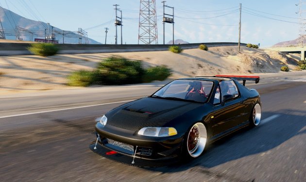 Honda Civic Delsol (Civic EG VTI 1994 Frontswap)