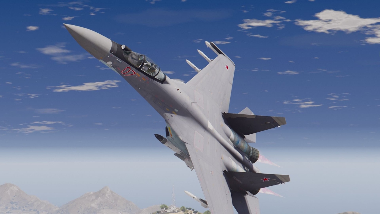 Su-35S Flanker-E [Custom weapons | Add-On]