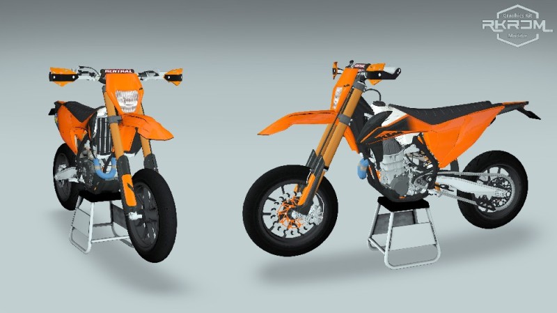 KTM EXC450 Supermoto 2020