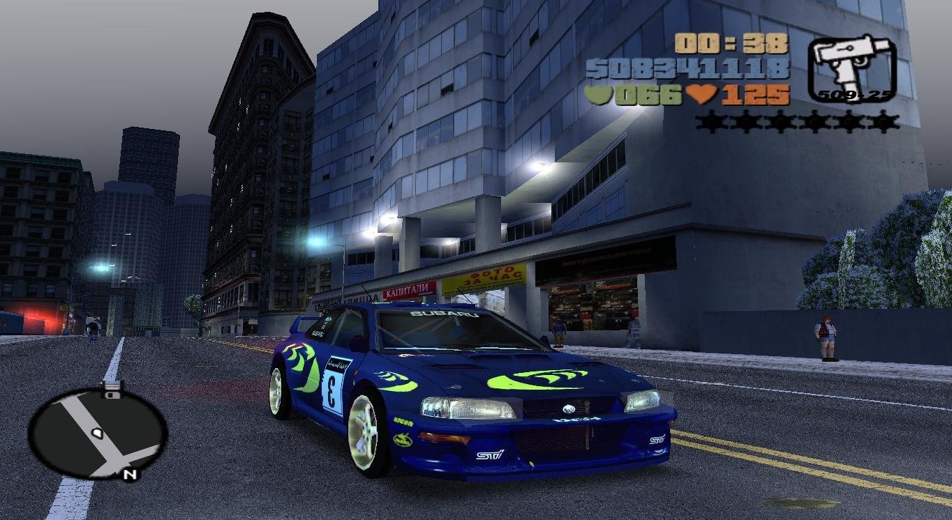 Subaru Impreza 22B Rally Edition foe GTA 3