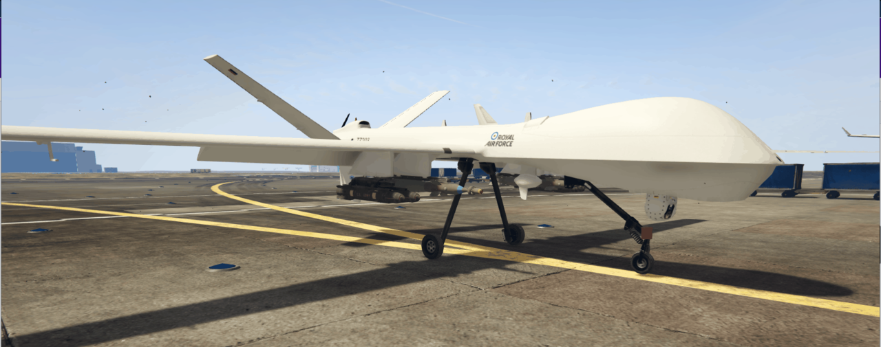 RAF MQ9 Reaper – Royal Air Force Livery 1.0