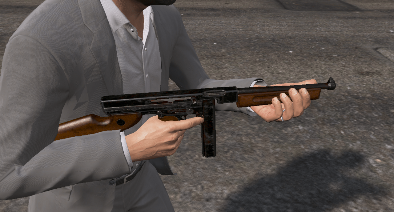 Thompson M1A1 [Animated] 1.0