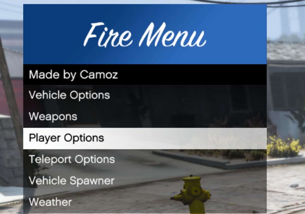 Fire Menu 1.0