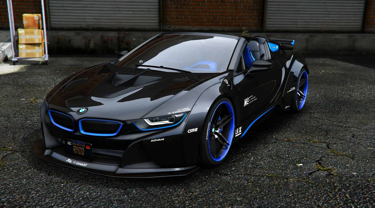 BMW I8 Liberty Walk Roadster 1.2