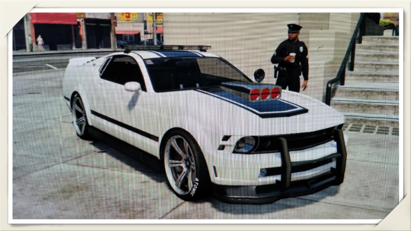 Vapid Dominator Police Car DP1