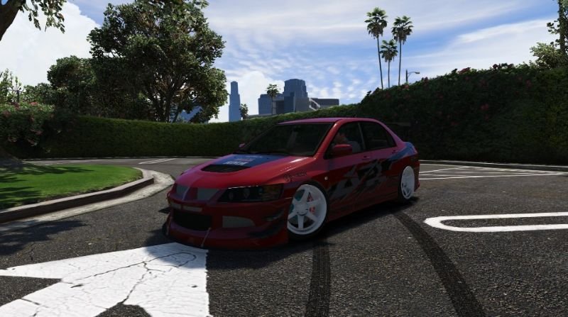 Mitsubishi Lancer Evolution IX FNF v1.0