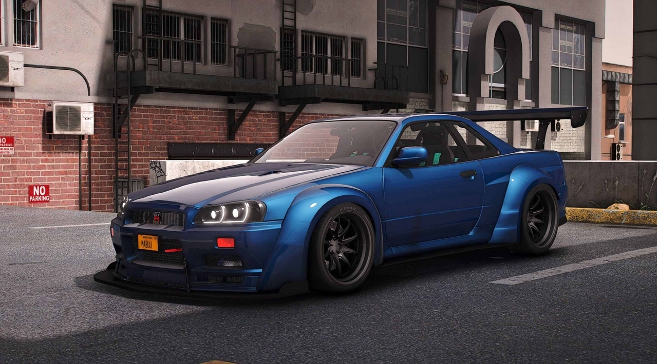 Nissan Skyline WideBody R34