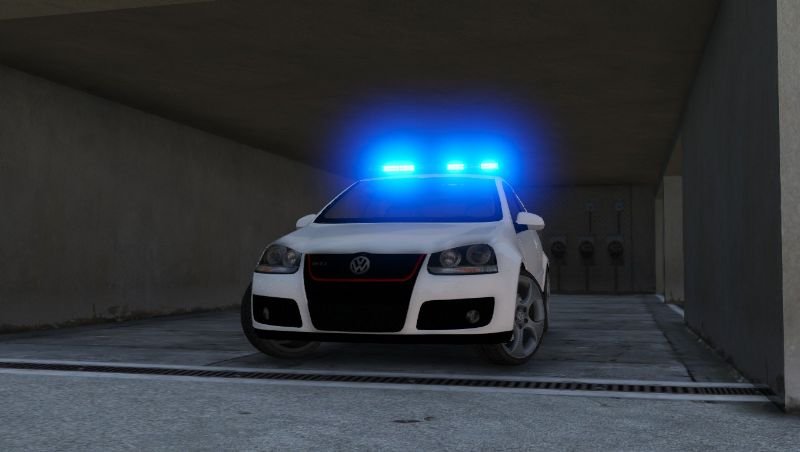 Volkswagen Golf Police