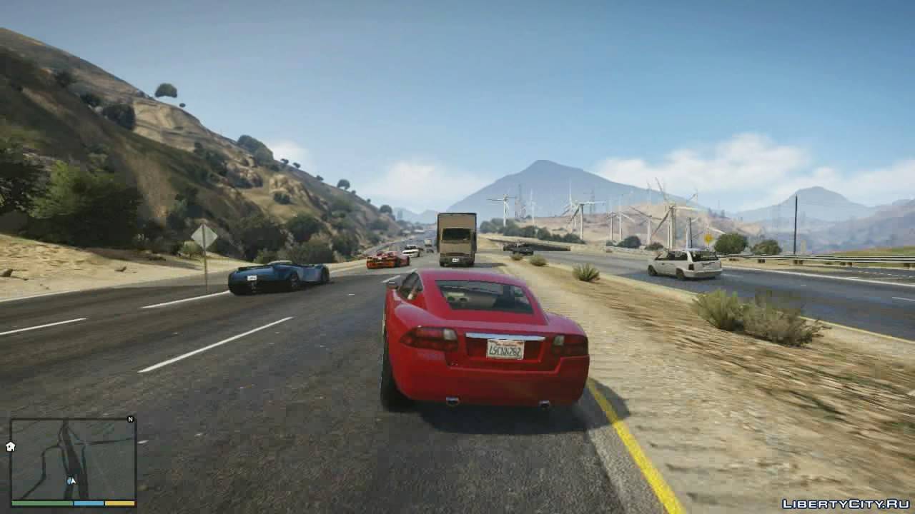 Геймплей GTA 5.